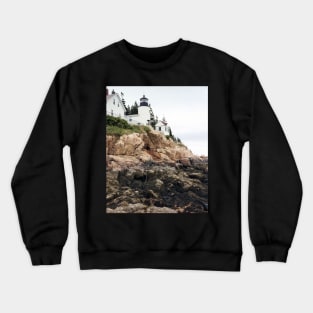 Bass Harbor Head Lighthouse Crewneck Sweatshirt